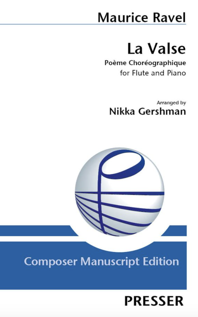 La Valse for Flute Published by Presser — nikkaflute